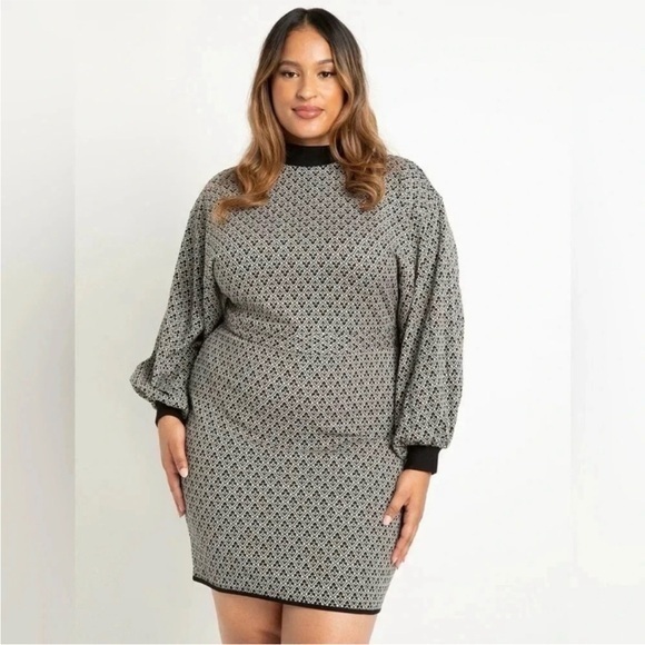Eloquii 22/24 sweater dress - Picture 1 of 6